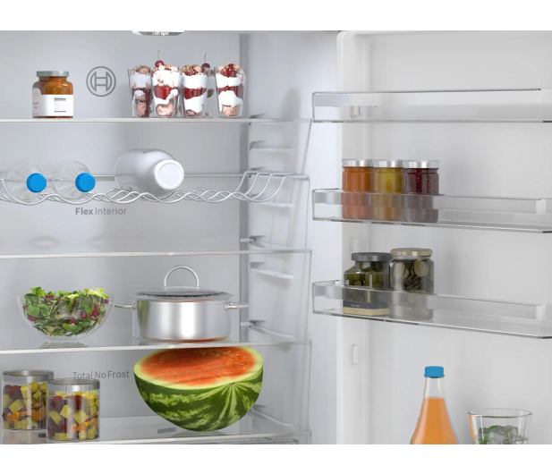 Lodówka Bosch KGN49OCAF PerfectFit No Frost 203cm Antracytowa Stal Komora Zero 440L - 1516142 - zdjęcie 9